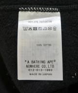 A BATHING APE（アベイシングエイプ）パーカー 黒 サイズ:L メンズ/2200709129011
