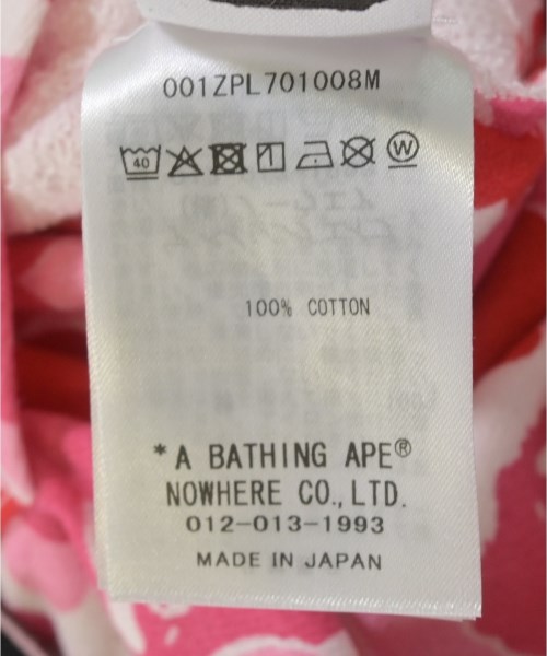 A BATHING APE（アベイシングエイプ）パーカー 黒 サイズ:L メンズ/2200709129028