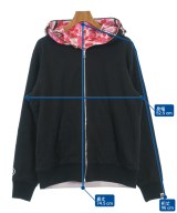 A BATHING APE（アベイシングエイプ）パーカー 黒 サイズ:L メンズ/2200709129028