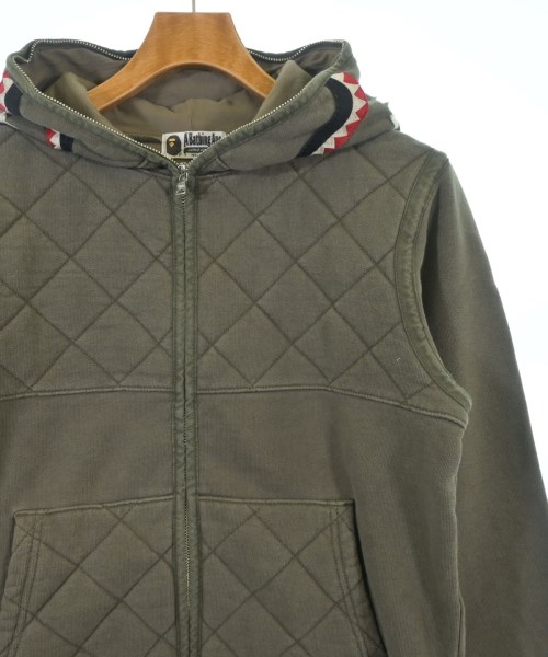 A BATHING APE（アベイシングエイプ）パーカー カーキ サイズ:S メンズ/2200709129035