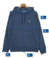 A BATHING APE（アベイシングエイプ）パーカー 紺 サイズ:M メンズ/2200709129059