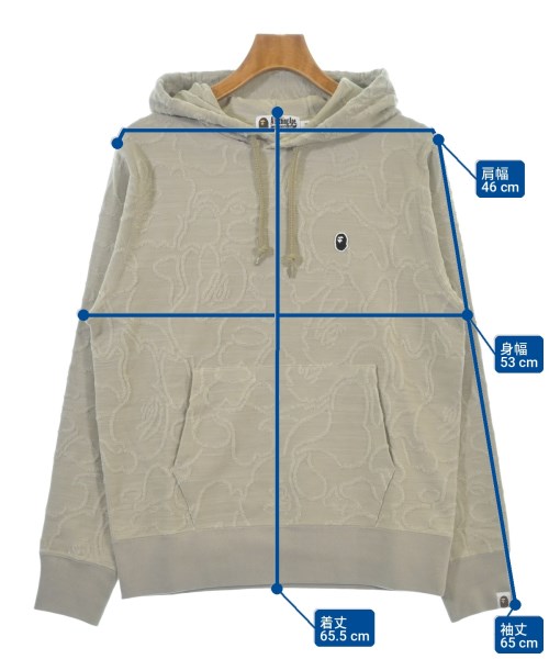 A BATHING APE（アベイシングエイプ）パーカー ベージュ サイズ:S メンズ/2200709129066
