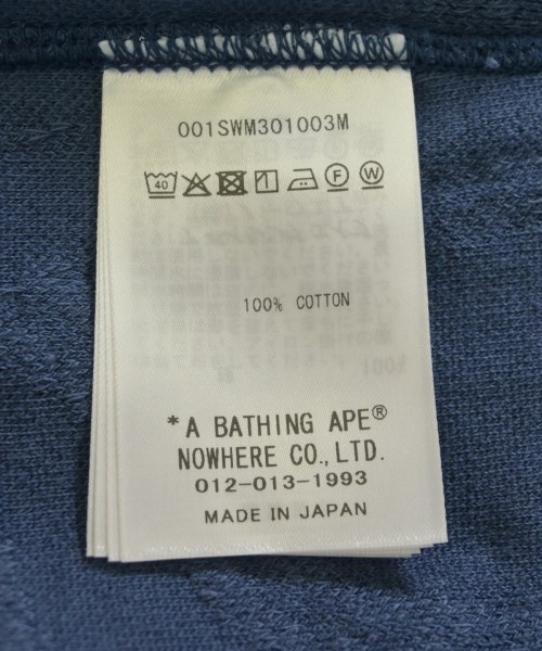 A BATHING APE（アベイシングエイプ）スウェット 紺 サイズ:2XL(XXL位) メンズ/2200709129080
