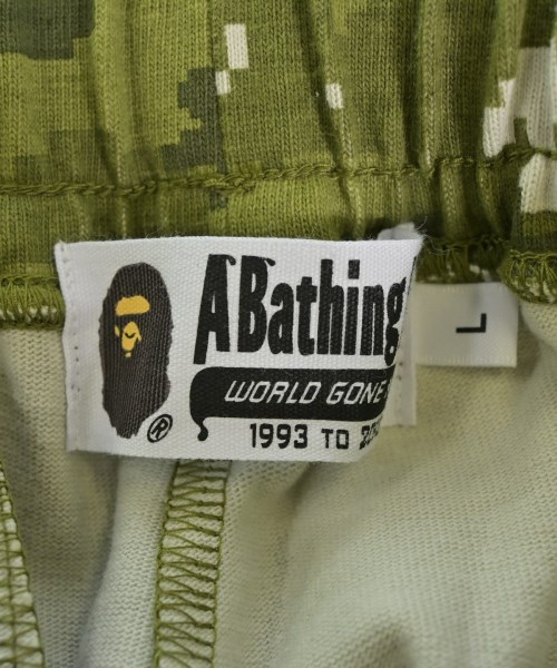 A BATHING APE（アベイシングエイプ）ショートパンツ 緑 サイズ:L メンズ/2200709129097