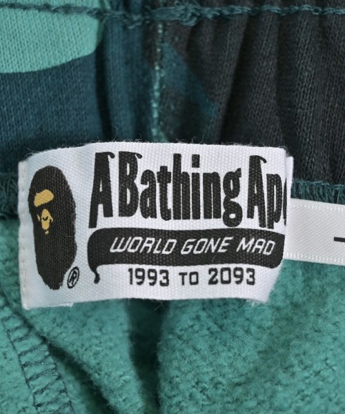 A BATHING APE（アベイシングエイプ）ショートパンツ 緑 サイズ:L メンズ/2200709129103
