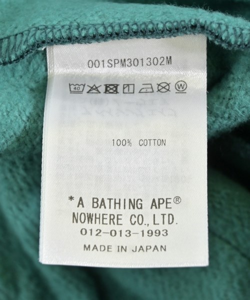 A BATHING APE（アベイシングエイプ）ショートパンツ 緑 サイズ:L メンズ/2200709129103
