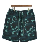 A BATHING APE（アベイシングエイプ）ショートパンツ 緑 サイズ:L メンズ/2200709129103