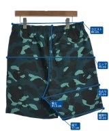 A BATHING APE（アベイシングエイプ）ショートパンツ 緑 サイズ:L メンズ/2200709129103