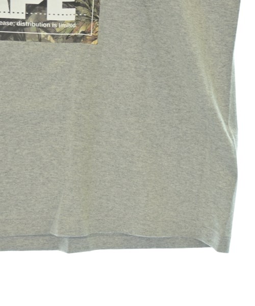 A BATHING APE（アベイシングエイプ）Tシャツ・カットソー グレー サイズ:3XL メンズ/2200709129110