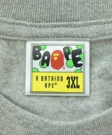 A BATHING APE（アベイシングエイプ）Tシャツ・カットソー グレー サイズ:3XL メンズ/2200709129110