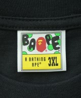A BATHING APE（アベイシングエイプ）Tシャツ・カットソー 黒 サイズ:3XL メンズ/2200709129141