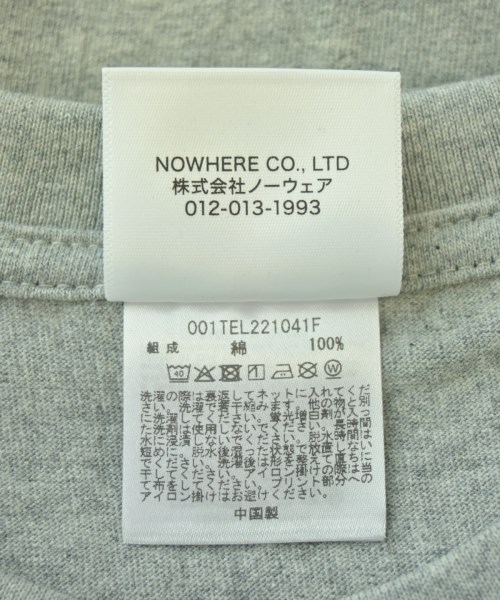 A BATHING APE（アベイシングエイプ）Tシャツ・カットソー グレー サイズ:3XL メンズ/2200709129158