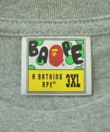A BATHING APE（アベイシングエイプ）Tシャツ・カットソー グレー サイズ:3XL メンズ/2200709129158
