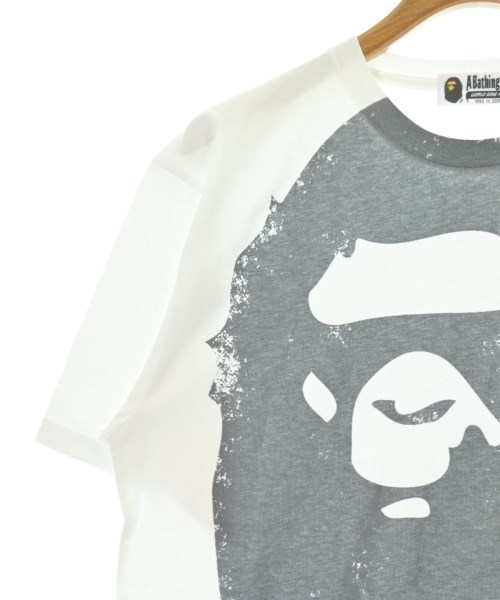 A BATHING APE（アベイシングエイプ）Tシャツ・カットソー 白 サイズ:L メンズ/2200709129172