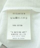 A BATHING APE（アベイシングエイプ）Tシャツ・カットソー 白 サイズ:L メンズ/2200709129172
