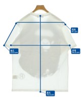 A BATHING APE（アベイシングエイプ）Tシャツ・カットソー 白 サイズ:L メンズ/2200709129172