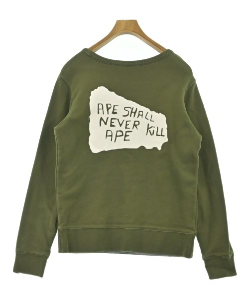 A BATHING APE（アベイシングエイプ）スウェット カーキ サイズ:-(M位) メンズ/2200662740025