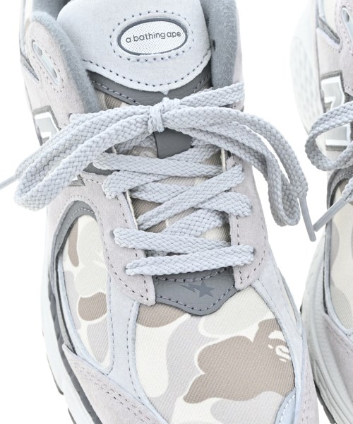 A BATHING APE（アベイシングエイプ）スニーカー グレー サイズ:26cm メンズ/2200663035069
