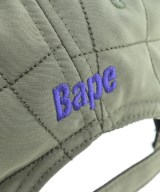 A BATHING APE（アベイシングエイプ）キャップ カーキ サイズ:F メンズ/2200663799039