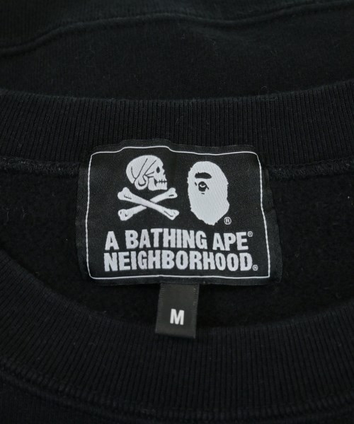 A BATHING APE（アベイシングエイプ）スウェット 黒 サイズ:M メンズ/2200661844021