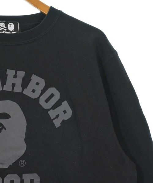 A BATHING APE（アベイシングエイプ）スウェット 黒 サイズ:M メンズ/2200661844021