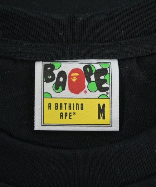A BATHING APE（アベイシングエイプ）Tシャツ・カットソー 黒 サイズ:M メンズ/2200665056048