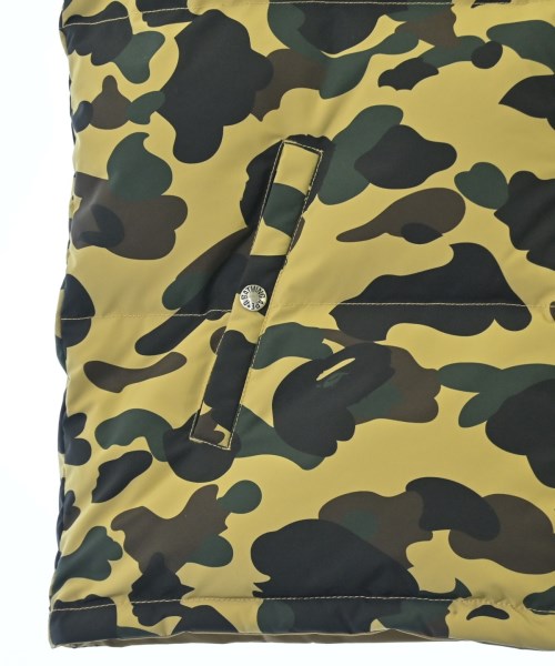 A BATHING APE（アベイシングエイプ）ダウンジャケット/ダウンベスト ベージュ サイズ:L メンズ/2200665824029