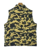 A BATHING APE（アベイシングエイプ）ダウンジャケット/ダウンベスト ベージュ サイズ:L メンズ/2200665824029