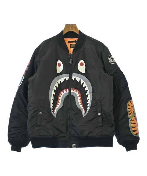 A BATHING APE(アベイシングエイプ)ブルゾン 黒 サイズ:XL/2200665824036
