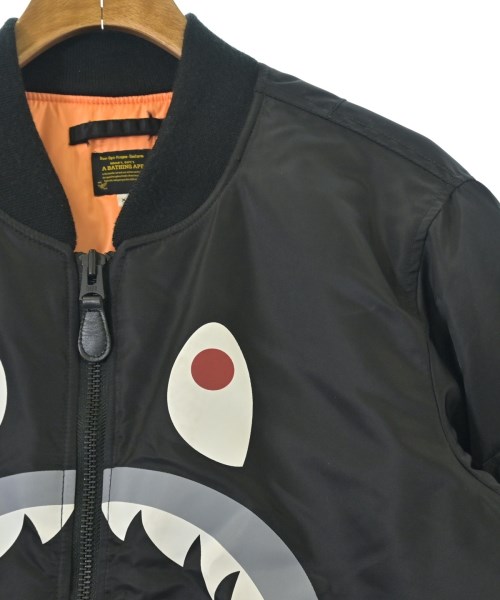 A BATHING APE（アベイシングエイプ）ブルゾン 黒 サイズ:XL メンズ/2200665824036