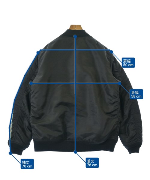 A BATHING APE（アベイシングエイプ）ブルゾン 黒 サイズ:XL メンズ/2200665824036