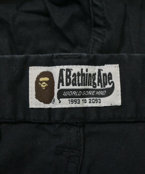 A BATHING APE（アベイシングエイプ）チノパン 黒 サイズ:XL メンズ/2200665522024