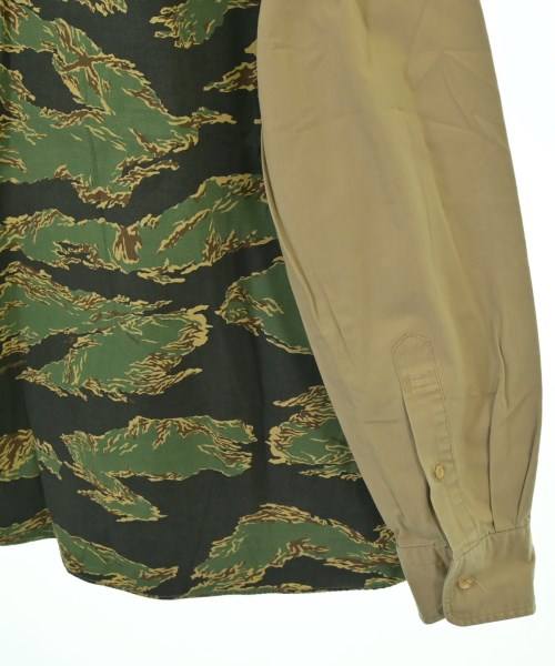 A BATHING APE（アベイシングエイプ）カジュアルシャツ ベージュ サイズ:L メンズ/2200665522055