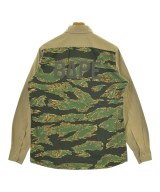 A BATHING APE（アベイシングエイプ）カジュアルシャツ ベージュ サイズ:L メンズ/2200665522055