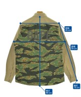 A BATHING APE（アベイシングエイプ）カジュアルシャツ ベージュ サイズ:L メンズ/2200665522055