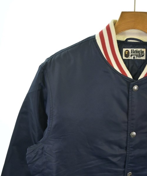 A BATHING APE（アベイシングエイプ）スタジャン 紺 サイズ:XL メンズ/2200666119018