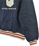 A BATHING APE（アベイシングエイプ）スタジャン 紺 サイズ:XL メンズ/2200666119018