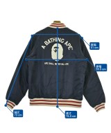 A BATHING APE（アベイシングエイプ）スタジャン 紺 サイズ:XL メンズ/2200666119018