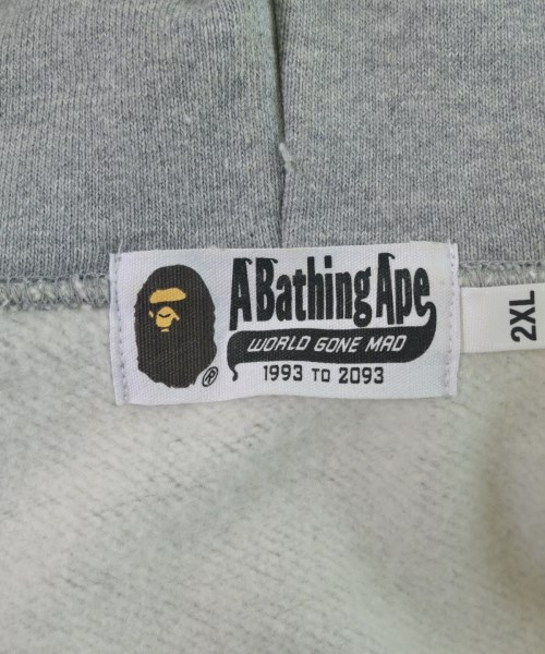 A BATHING APE（アベイシングエイプ）パーカー グレー サイズ:XXL メンズ/2200667938021