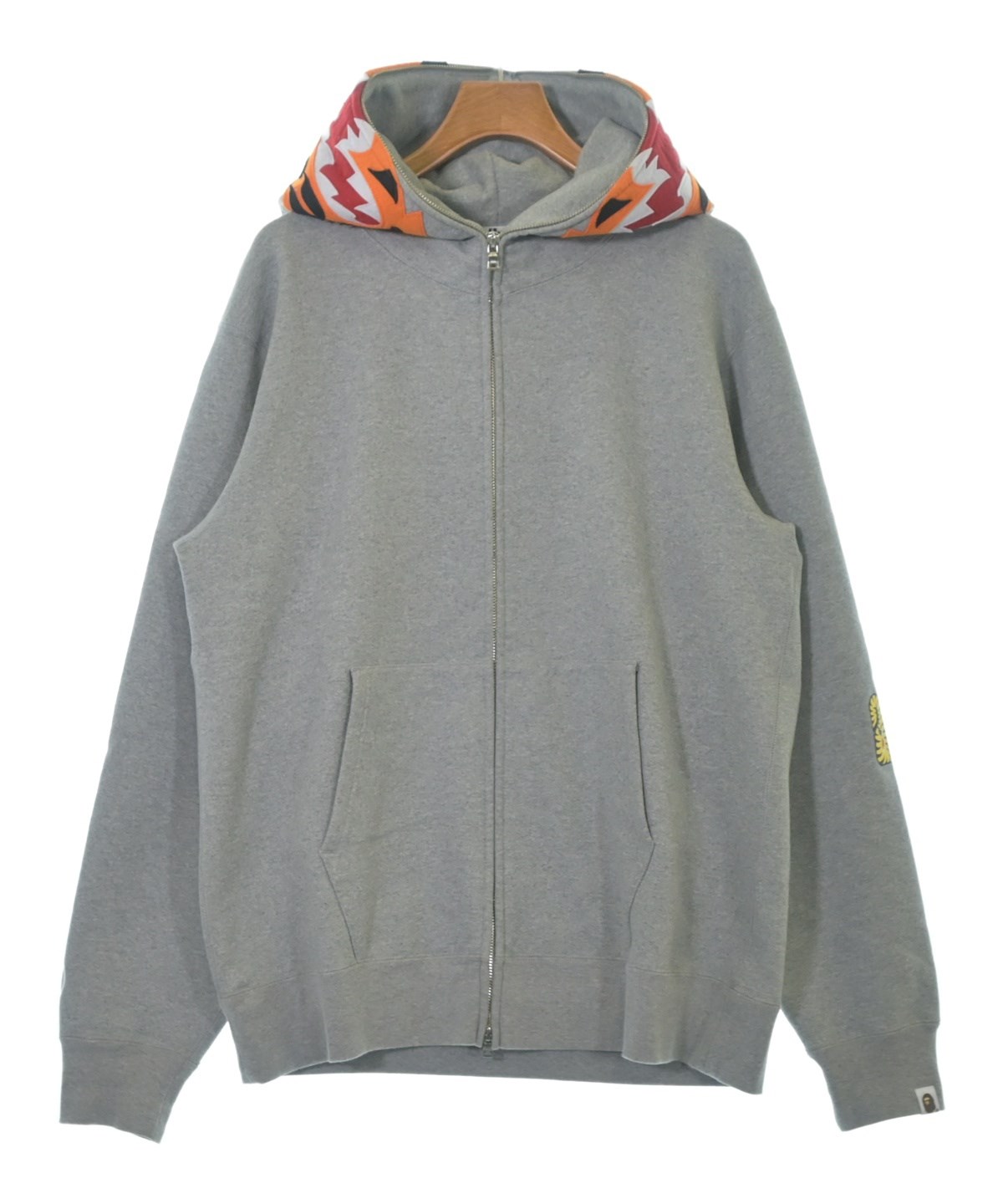 A BATHING APE（アベイシングエイプ）パーカー グレー サイズ:XXL