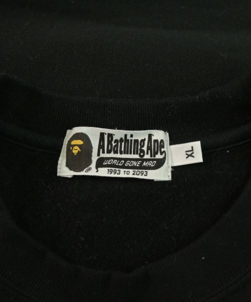 A BATHING APE（アベイシングエイプ）スウェット 黒 サイズ:XL メンズ/2200668662017