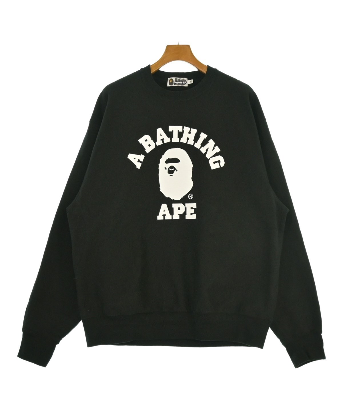 アベイシングエイプジャンピングマイロ当時物 ブラックスウェット 中古