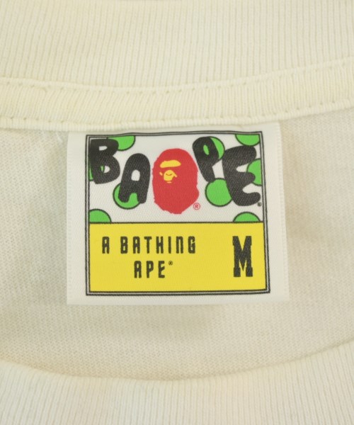 A BATHING APE（アベイシングエイプ）Tシャツ・カットソー 白 サイズ:M メンズ/2200671136062