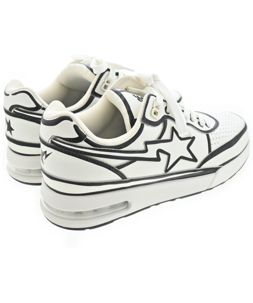 A BATHING APE（アベイシングエイプ）スニーカー 白 サイズ:28cm メンズ/2200670592265