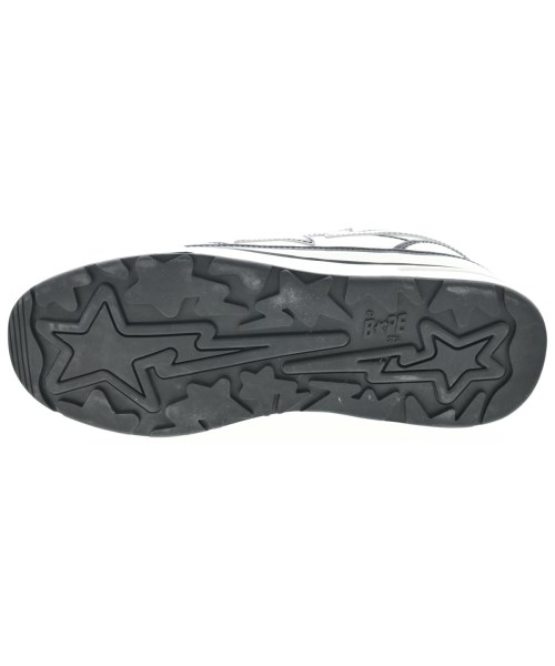 A BATHING APE（アベイシングエイプ）スニーカー 白 サイズ:28cm メンズ/2200670592265