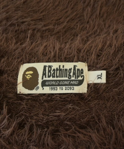 A BATHING APE（アベイシングエイプ）ニット・セーター 茶 サイズ:XL メンズ/2200671858025