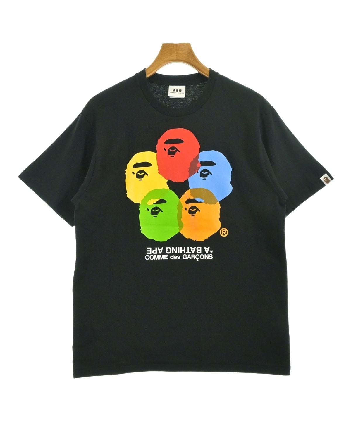 A BATHING APE（アベイシングエイプ）Tシャツ・カットソー 黒 サイズ:L