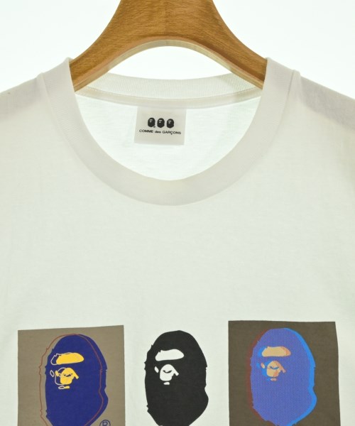 A BATHING APE（アベイシングエイプ）Tシャツ・カットソー 白 サイズ:L メンズ/2200730537113
