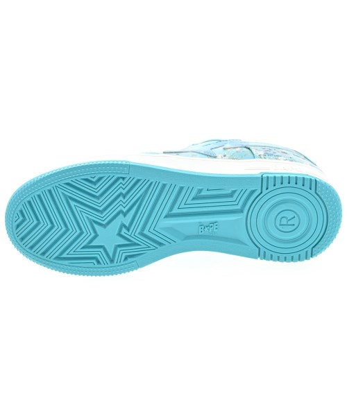 A BATHING APE（アベイシングエイプ）スニーカー 青 サイズ:27cm メンズ/2200731035014