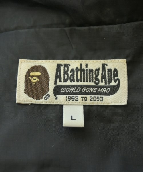 A BATHING APE（アベイシングエイプ）マウンテンパーカー 黒 サイズ:L メンズ/2200731057085